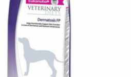 Eukanuba EVD Veterinary Diet Dermatosis 5kg bőrbetegségek, dermatosis és túlzott szőrhullás esetén.