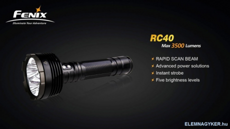 Fenix RC40 elemlámpa LED 3500 lumen