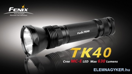 Fenix TK40 elemlámpa LED 630 lumen
