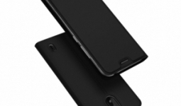 Flip tok Nokia 1 Plus mobiltelefonhoz - DUX DUCIS Skin Pro, Fekete