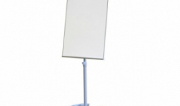 Flipchart tábla mágneses felület 68X105cm 2 db segédkarral mobil állítható magasság Memoboards