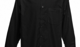 FoL Long Sleeve Oxford Shirt, fekete