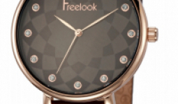 Freelook ceas de dama maro de culoare perlă, fl.2.10156-5