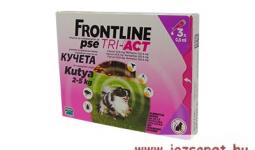 Frontline Tri-act XS 2-5kg súlyú kutyának 3*1 pipetta