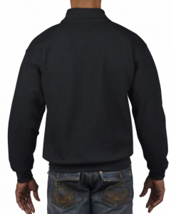 Gildan galléros pulóver, fekete
