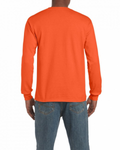 Gildan hosszúujjú póló, narancs