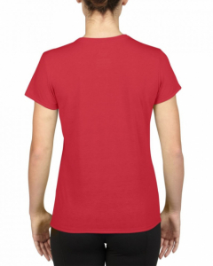 Gildan női sport póló, piros