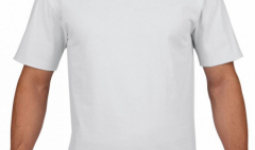 Gildan prémium pamut póló, fehér