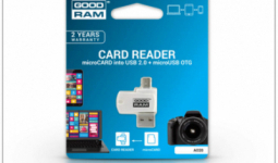 Goodram A020 OTG 2in1 microSD/microSDHC/microSDXC memóriakártya olvasó - microUSB és USB 2.0 csatlakozókkal