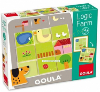 GOULA, Logikus farm -logikai fejlesztő játék feladatkártyákkal