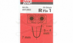 Gumi profilvágóhoz vágókés - kerekített profil - R Fix1. 3-4 mm -20 db (5642803)