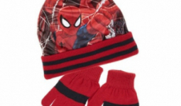 Gyerek sapka + kesztyű szett Spiderman, Pókember