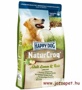 Happy Dog Natur-Croq Lamm & Reis bárányhúsos-rizses kutyatáp 15kg 