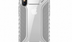 Hátlapvédő tok Apple iPhone X mobiltelefonhoz - Baseus , Szürke
