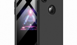 Hátlapvédő tok Apple iPhone XS Max mobiltelefonhoz - GKK 360 Protection, Fekete