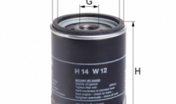 HENGST H14W12 olajszűrő