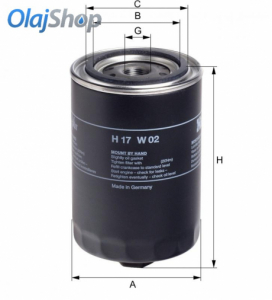 HENGST H17W02 olajszűrő