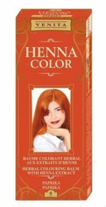Henna color hajfesték 5 paprika vörös 75 ml