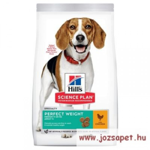 Hill&#039;s SP Canine Adult Perfect Weight Medium 12 kg