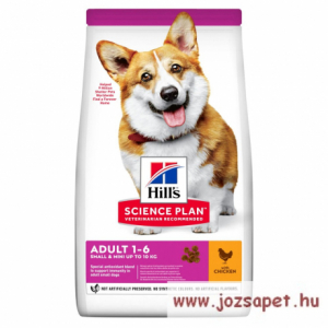 Hill&#039;s SP Canine Adult Small & Miniature Chicken 1,5 kg