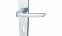 HOPPE Milano kulcslyukas ajtókilincs garnitúra (90 mm, F1 aluminium)