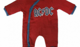 Hosszú ujjú Baby Ruha AC/DC