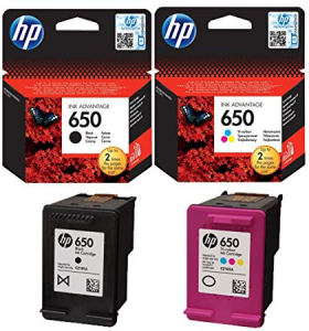 HP 650 (BK+CMY) (CZ101AE/CZ102AE) Eredeti Tintapatron Multipack