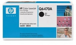 HP lézertoner Q6470A No.501A fekete 6000 old.
