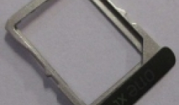 HTC One XL sim kártya tartó tálca fekete*