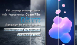 HTC U12+, Imak Frosted Hydrogel Protector képernyővédő fólia, Matt, 2db, 0,15 mm, A teljes képernyőt védi