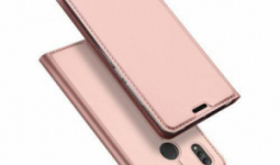 Huawei Honor Note 10, Dux Ducis slim design notesz tok, Rózsaszín