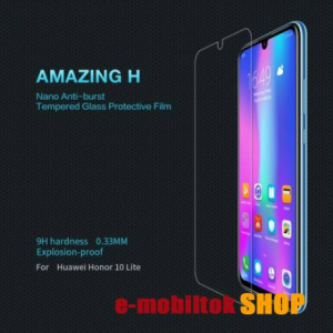 Huawei P Smart (2019), Huawei Honor 10 Lite, Nillkin Amazing H üvegfólia, 0,33mm, 9H
