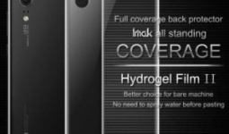 Huawei P20 (2018), Imak HD Hydrogel Protector hátlapvédő fólia, 1 db, 0,15 mm, A Teljes hátlapot védi