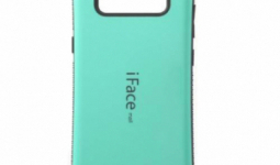 iFace műanyag védő tok,SAMSUNG SM-N950F Galaxy Note8,Cyan kék