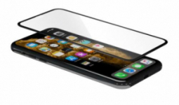 iGlass Pro kijelzővédő üvegfólia - iPhone 12 mini - fekete