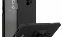 IMAK műanyag védő tok,SAMSUNG SM-G960 Galaxy S9,Matt fekete