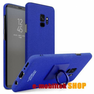 IMAK műanyag védő tok,SAMSUNG SM-G960 Galaxy S9,Matt kék