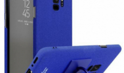 IMAK műanyag védő tok,SAMSUNG SM-G960 Galaxy S9,Matt kék