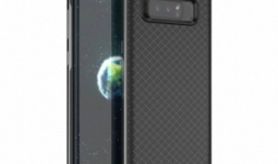 IPAKY műanyag védő tok,SAMSUNG SM-N950F Galaxy Note8,Fekete