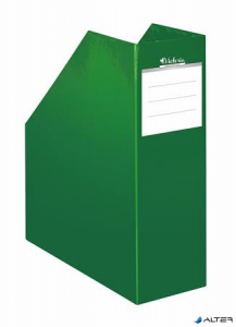 Iratpapucs, karton, 90 mm, VICTORIA, "Premium", zöld