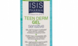 Isispharma Teen Derm Gel Sensitive szappanmentes tisztító gél, zsíros-mitesszeres bőrre, 100 ml
