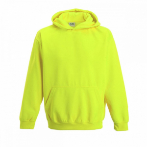 Just Hoods AWJH004J kapucnis gyerek pulóver, Electric Yellow