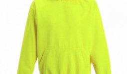 Just Hoods AWJH004J kapucnis gyerek pulóver, Electric Yellow