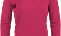 Kariban KA244 hosszú ujjú Női galléros piké póló, Fuchsia