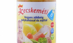 Kecskeméti bébiétel vegyes zöldség pulykahússal és sajttal - 220g