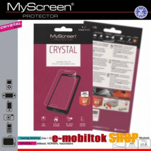 Képernyővédő fólia - CRYSTAL - 1db, törlőkendővel - ZTE Blade S6