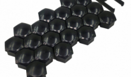 Kerékcsavar kupak szett 19mm 20+1db fekete
