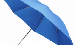 Kifordítható, összecsukható esernyő, 23 inch, középkék