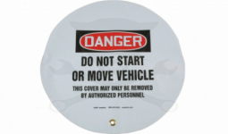 Kormányvédő és figyelmeztető takaró Hibrid autókhoz - ANGOL Feliratos (LAS-6640)