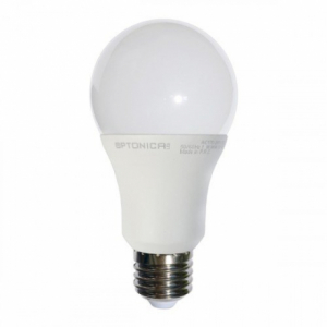 LED lámpa , égő , körte , E27 foglalat , 7 Watt , természetes fehér